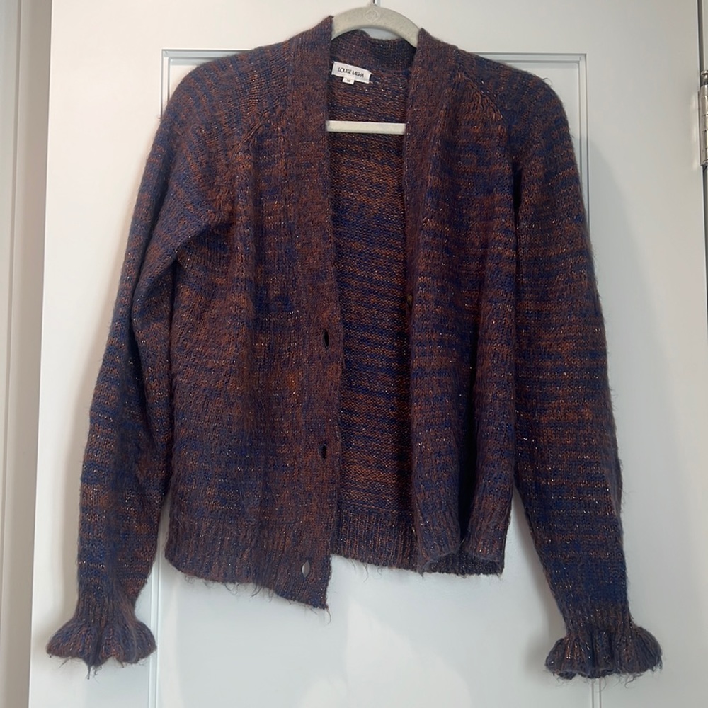 Louise Misha Samonella Cardigan Storm - Brown, Size 36